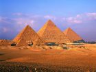Pyramids of Giza in Cairo, visited during Egypt 4 Day Tour